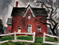 Jack Bush farm house caledon 1944 Art A4 Photo Print