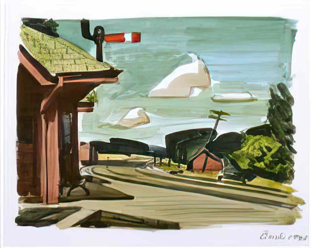 Jacek Malczewski passing on the palette Art A4 Photo Print