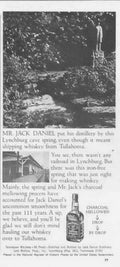 Jack Daniel Distillery Vintage Retro Advert Ads A4 Photo Print