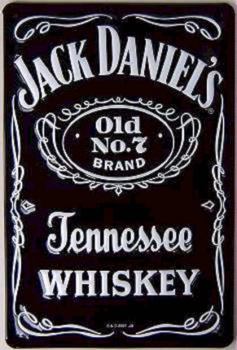 Jack Daniel Old 5 Vintage Retro Advert Ads A4 Photo Print