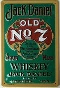Jack Daniel Old 6 Vintage Retro Advert Ads A4 Photo Print