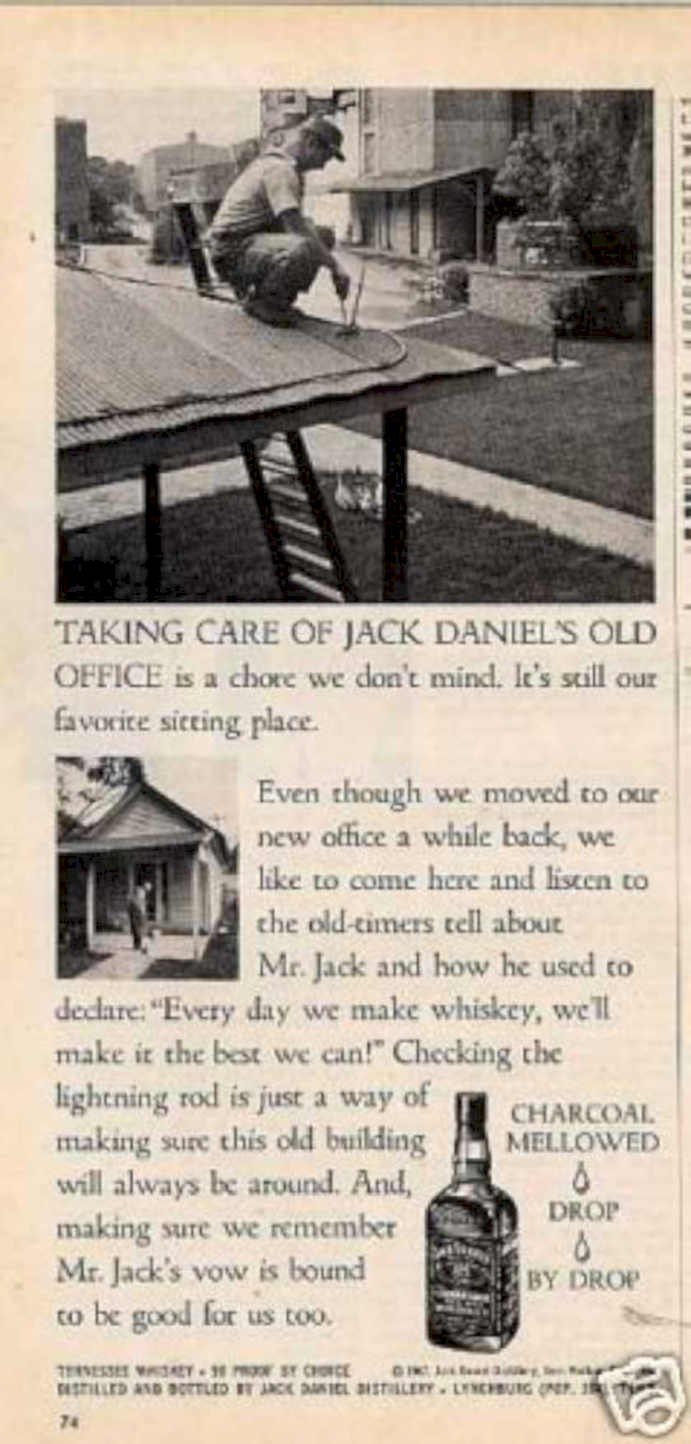 Jack Daniel S 2 Vintage Retro Advert Ads A4 Photo Print
