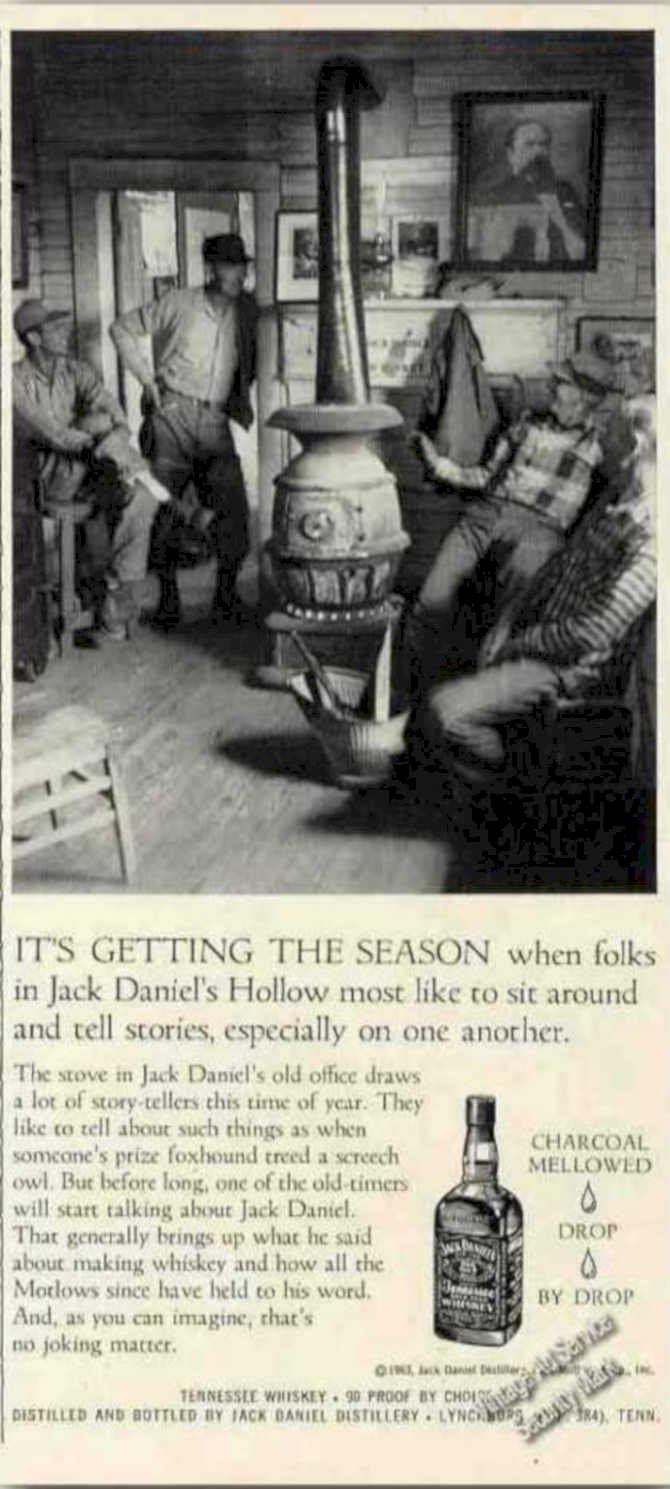 Jack Daniel Season Vintage Retro Advert Ads A4 Photo Print