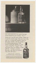 Jack Daniel Shelf Vintage Retro Advert Ads A4 Photo Print