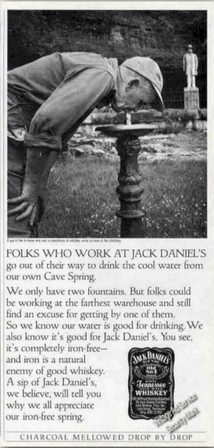 Jack Daniel Whiskey 1 Vintage Retro Advert Ads A4 Photo Print