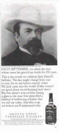 Jack Daniells Whiskey 10 Vintage Retro Advert Ads A4 Photo Print