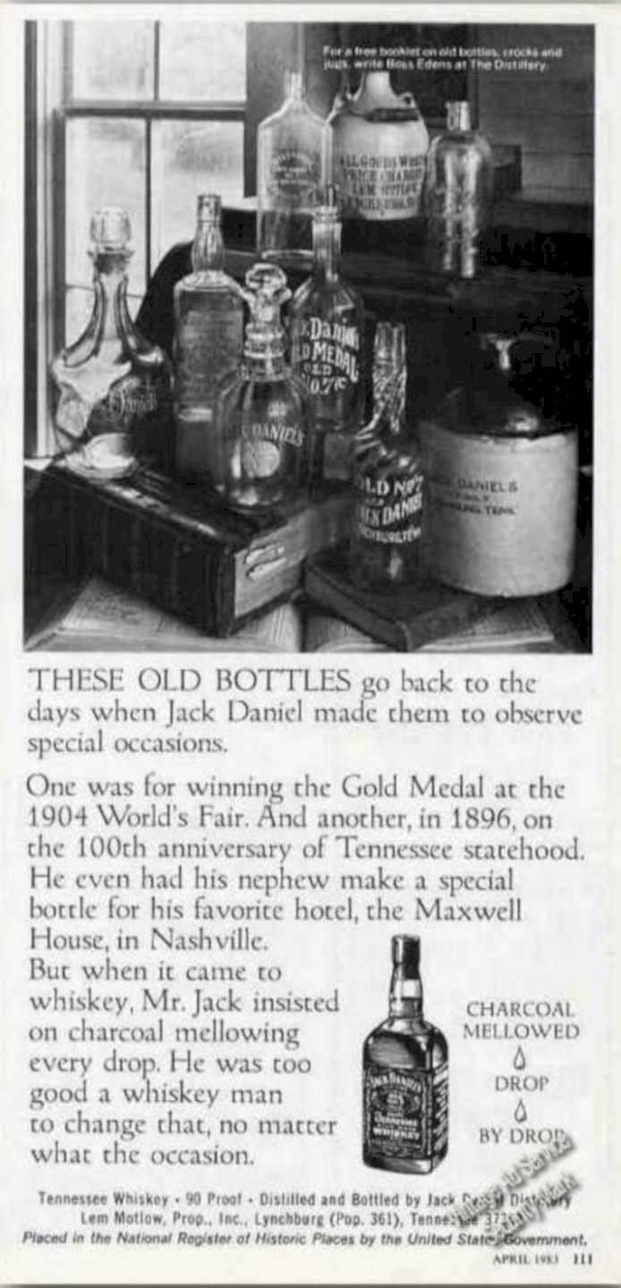 Jack Daniells Whiskey 6 Vintage Retro Advert Ads A4 Photo Print