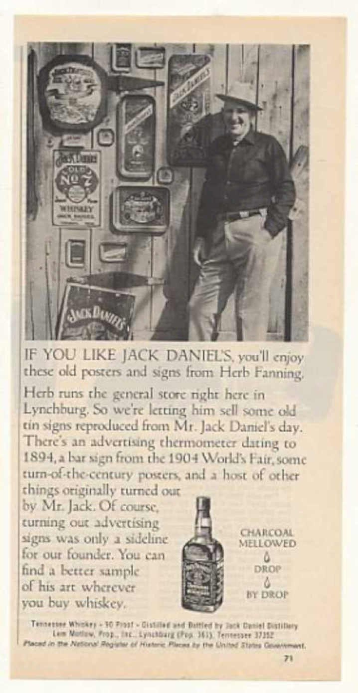Jack Daniells Whiskey 8 Vintage Retro Advert Ads A4 Photo Print