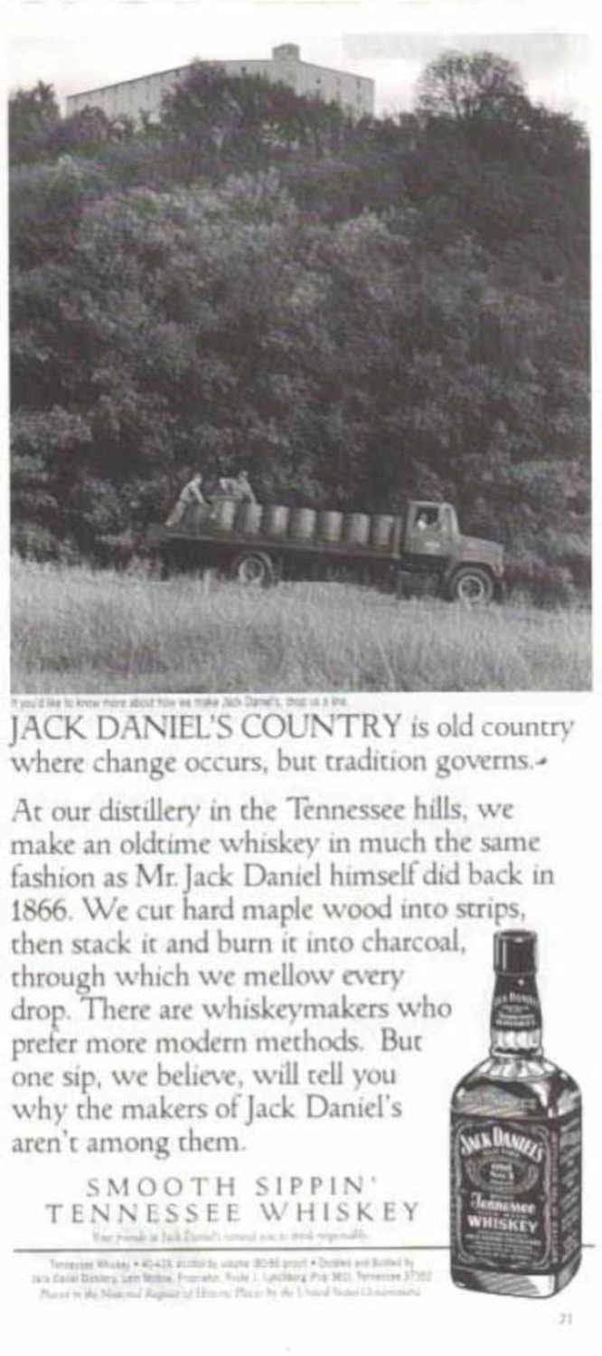 Jack Daniels Country Vintage Retro Advert Ads A4 Photo Print