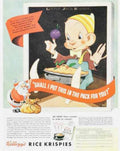 Jack Horner Krispies Vintage Retro Advert Ads A4 Photo Print