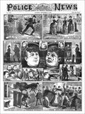 Jack The Ripper Annie Chapman Illustrated Police News 22n Vintage Retro Advert 