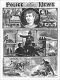 Jack The Ripper Elizabeth Stride Catharine Eddows Illustr Vintage Retro Advert 
