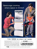 Jackson Electric Cooker Advert 1960s Vintage Retro Advert Poster A4 Photo Print