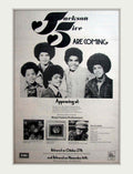Jackson Five Poster Vintage Retro Advert Poster A4 Photo Print