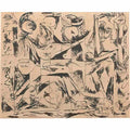 Jackson Pollock betty parsons gallery announcement 1951 Art A4 Photo Print