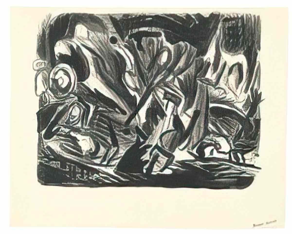 Jacek Malczewski three heads love Art A4 Photo Print