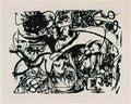 Jack Bush leap on blue 1976 Art A4 Photo Print