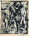 Jack Bush stripped to the right 1965 Art A4 Photo Print