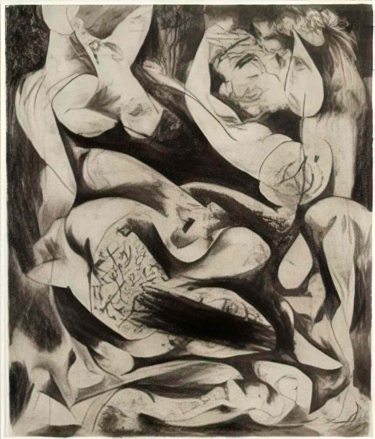 Jack Bush untitled1 Art A4 Photo Print