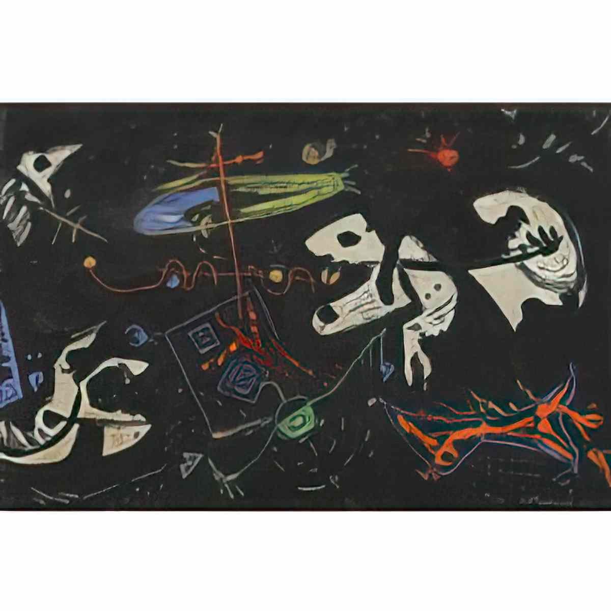 Jackson Pollock 45 Art A4 Photo Print