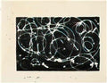 Jackson Pollock calligraph2 Art A4 Photo Print