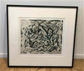 Jackson Pollock drawing no. 56 Art A4 Photo Print