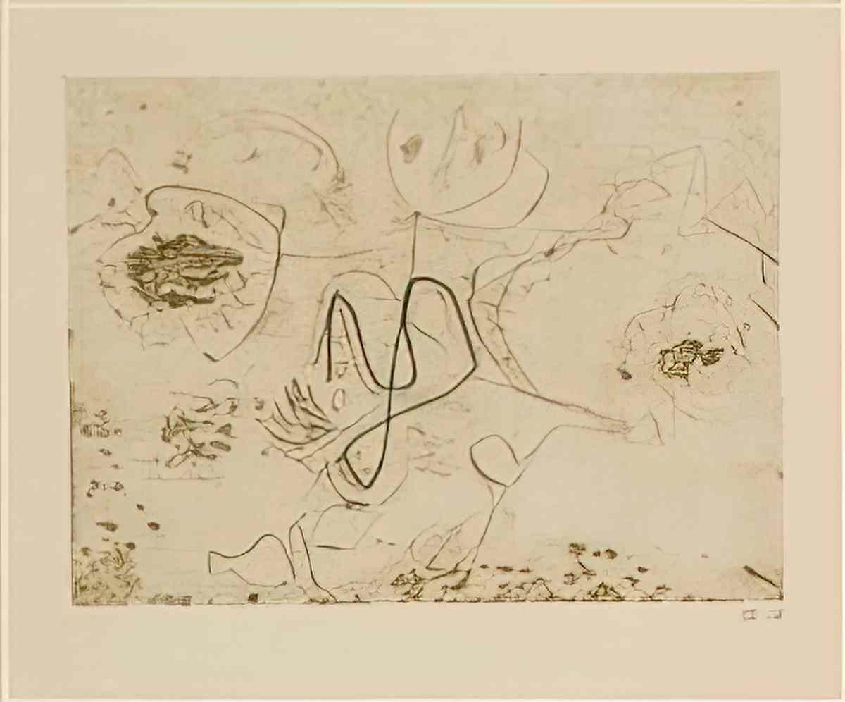 Jackson Pollock figure1 Art A4 Photo Print
