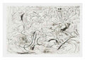 Jackson Pollock frieze Art A4 Photo Print