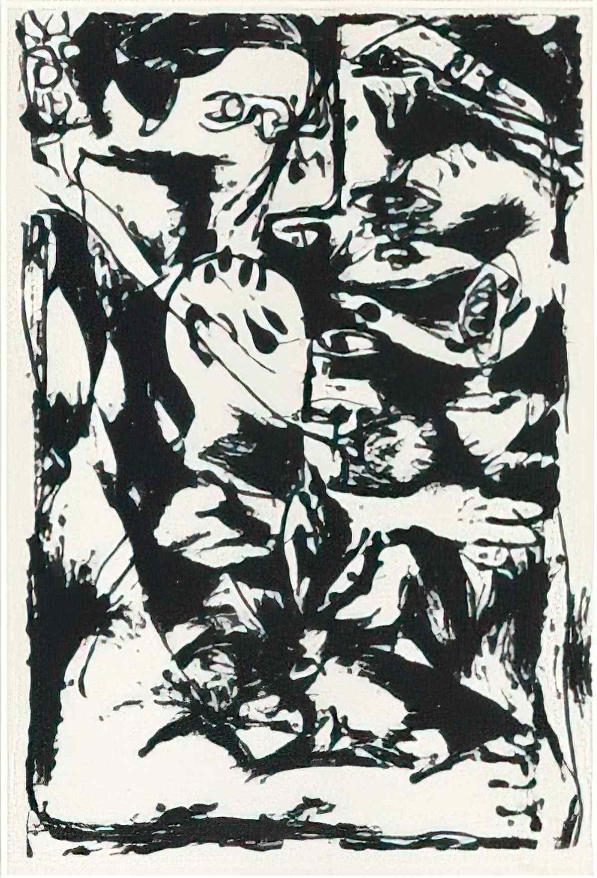 Jackson Pollock number 1 1952 Art A4 Photo Print