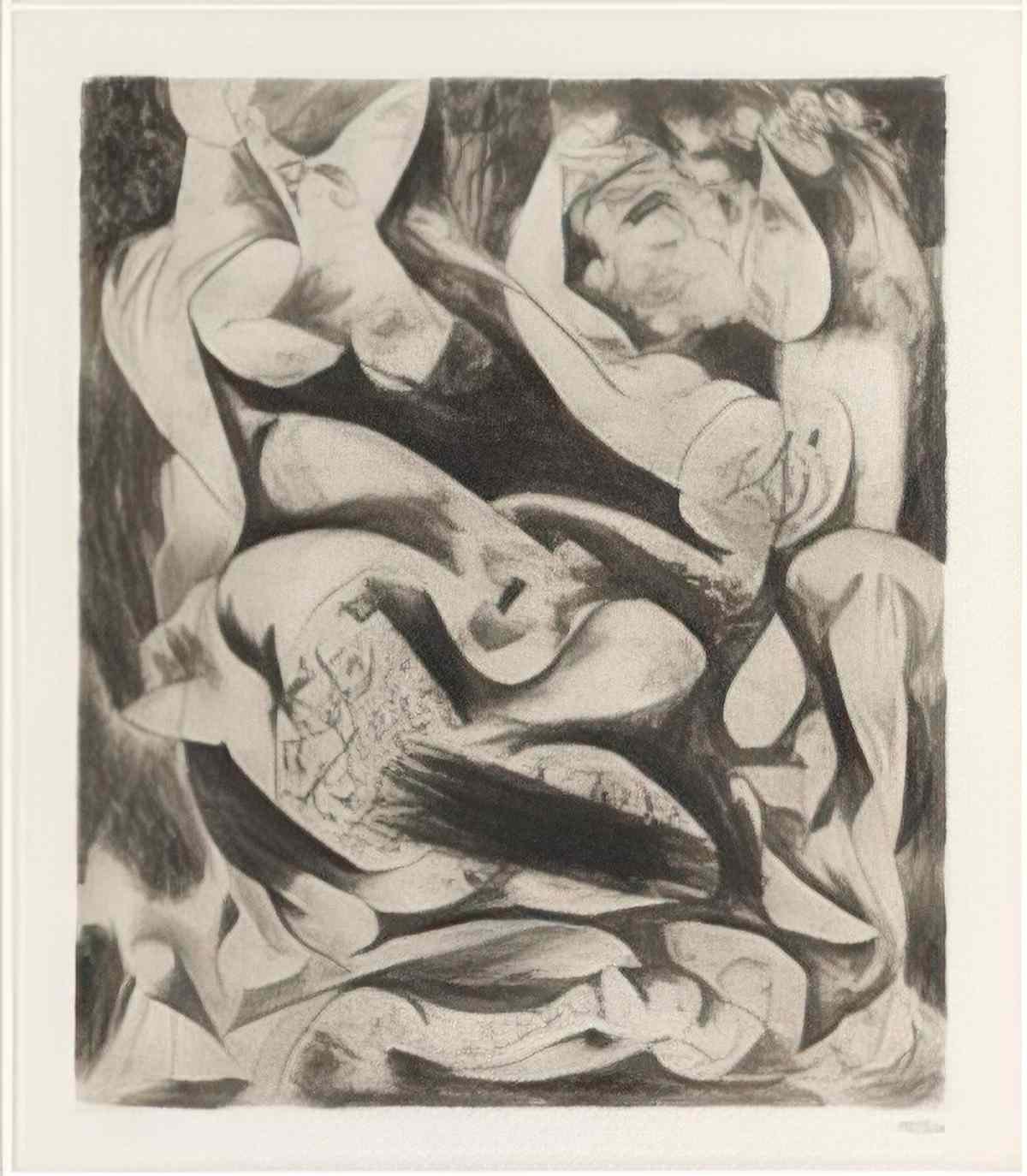 Jackson Pollock number 12 1950 Art A4 Photo Print