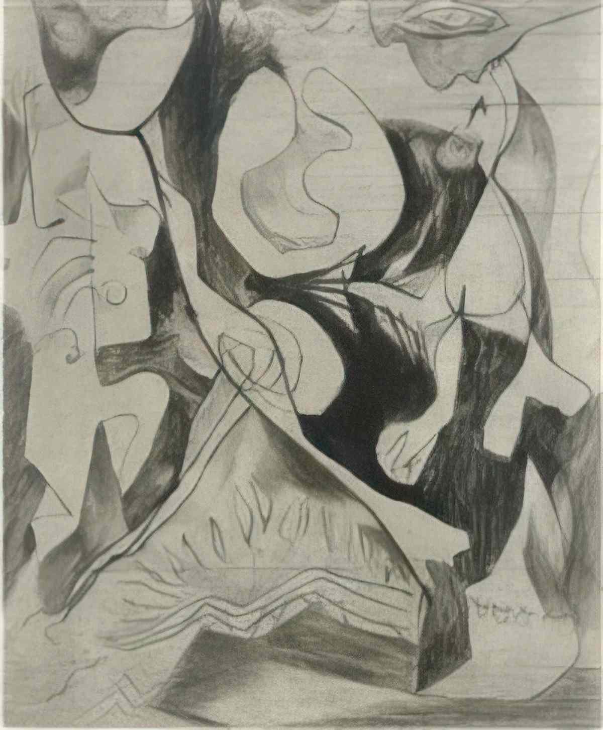 Jackson Pollock number 13a arabesque Art A4 Photo Print