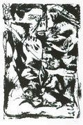 Jackson Pollock number 17 1950 fireworks Art A4 Photo Print