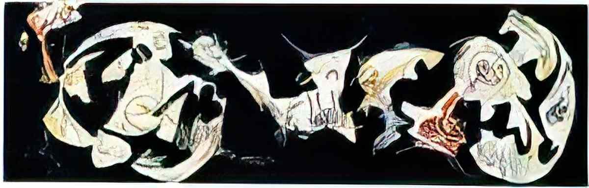 Jackson Pollock number 20 1949 Art A4 Photo Print
