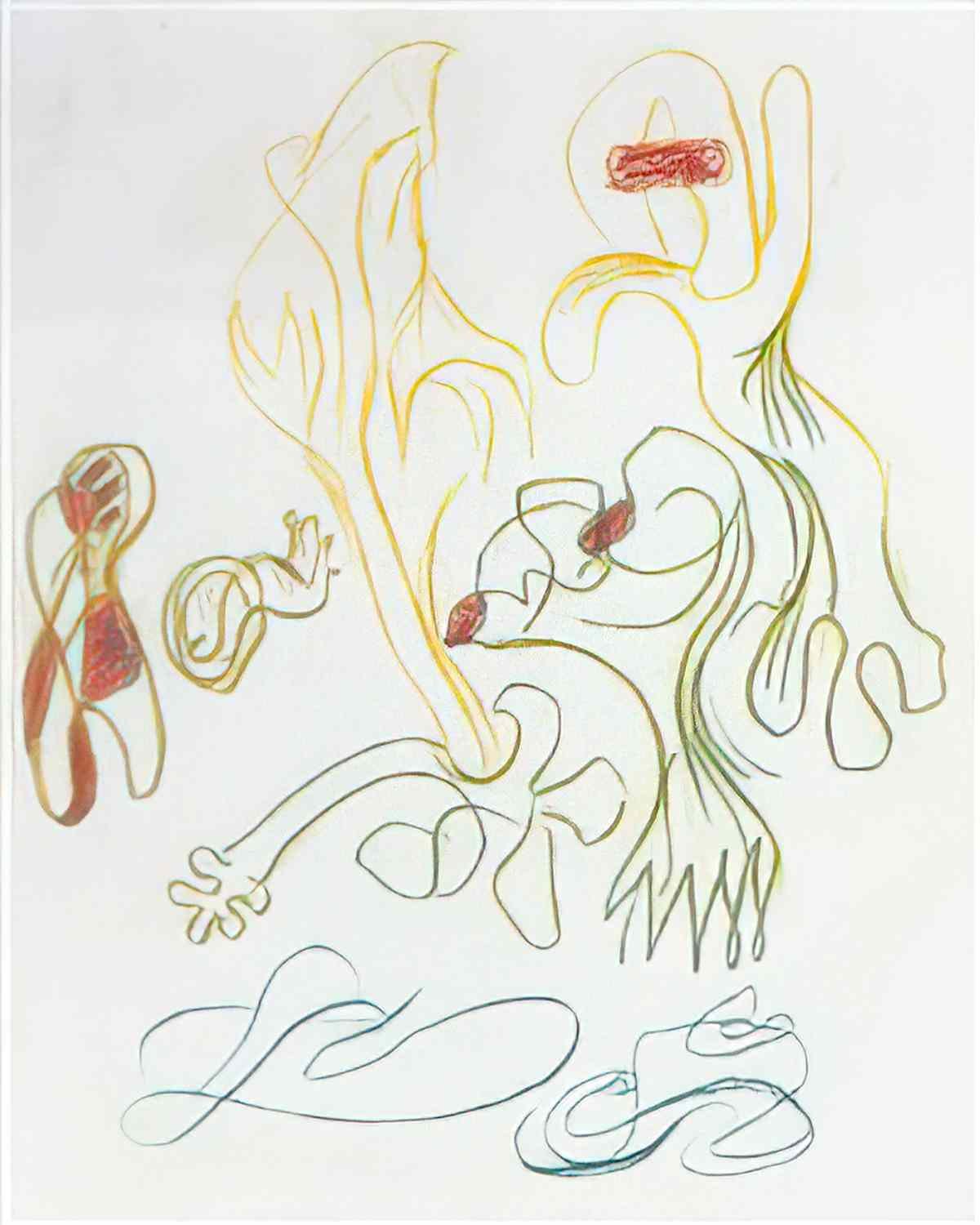 Jackson Pollock number 24 Art A4 Photo Print