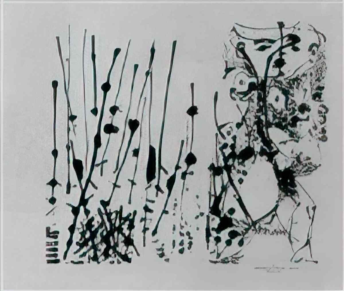 Jackson Pollock number 32 1949 Art A4 Photo Print