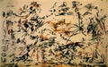 Jackson Pollock parsons gallery poster5 Art A4 Photo Print