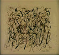 Jackson Pollock plowing Art A4 Photo Print