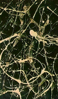 Jackson Pollock psychoanalytic drawing Art A4 Photo Print