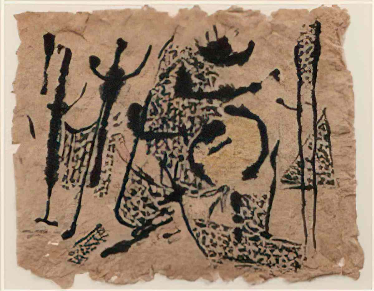 Jackson Pollock sans titre circa 1939 1940 Art A4 Photo Print