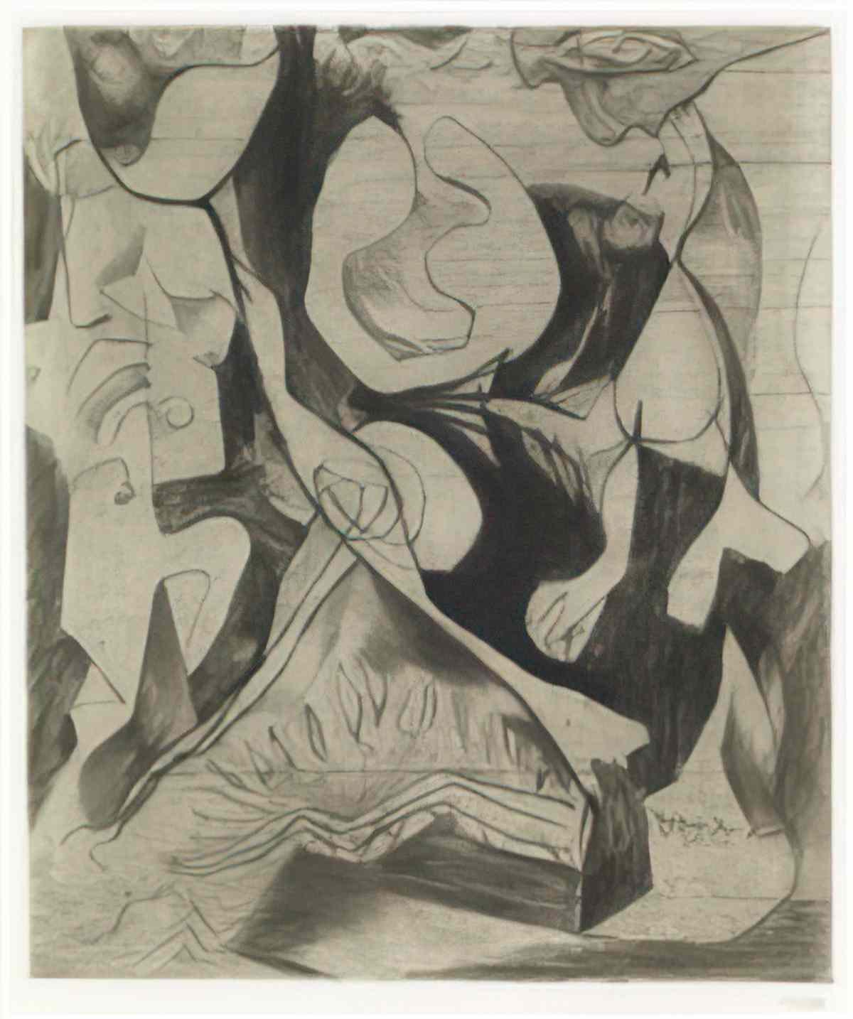 Jackson Pollock sans titre1 Art A4 Photo Print