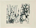 Jackson Pollock study for black and white Art A4 Photo Print