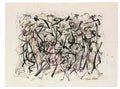 Jackson Pollock untitled 1944 1945 1967 Art A4 Photo Print