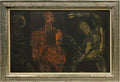 Jackson Pollock untitled betty parsons gallery announcement dbl sided Art A4 Photo Print