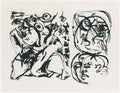 Jackson Pollock untitled betty parsons gallery announcement1 Art A4 Photo Print
