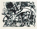 Jackson Pollock untitled betty parsons gallery announcement2 Art A4 Photo Print