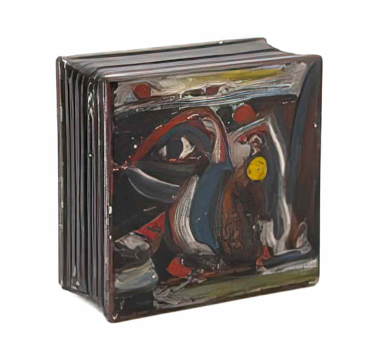 Jackson Pollock untitled head. Art A4 Photo Print