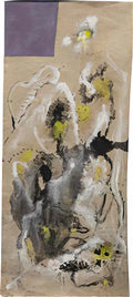Jackson Pollock untitled landscape with tree to right2 Art A4 Photo Print