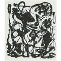 Jackson Pollock untitled p13 p19 Art A4 Photo Print