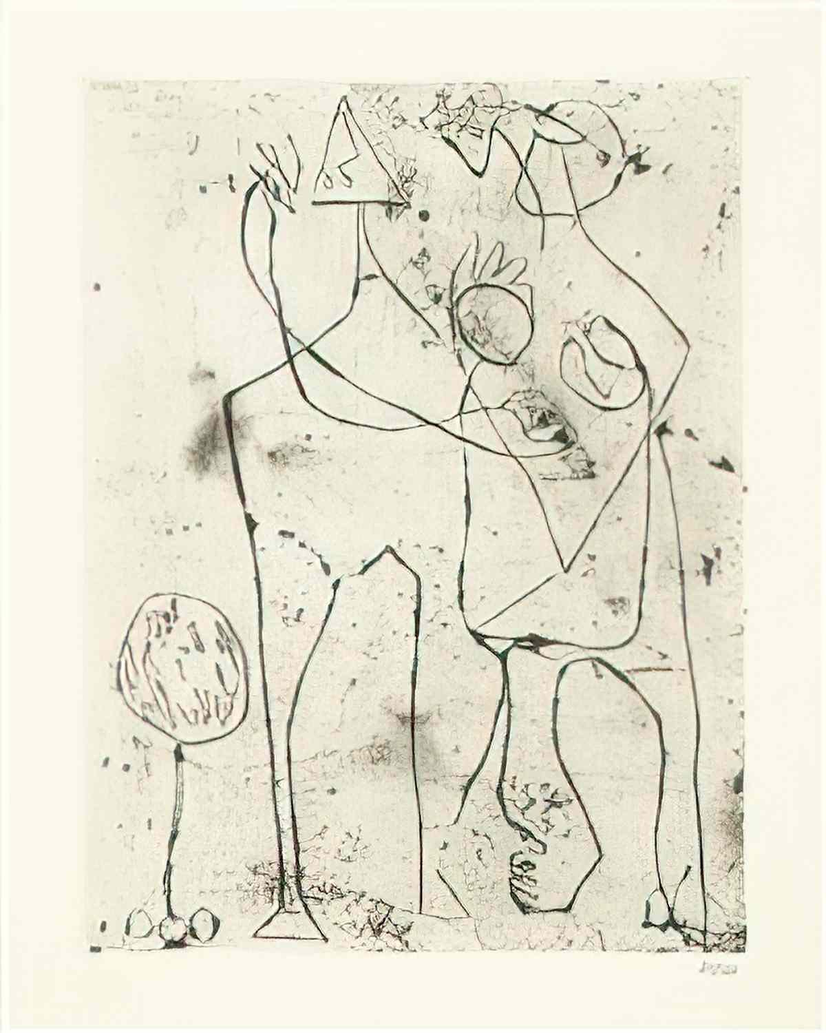 Jackson Pollock untitled p14 Art A4 Photo Print