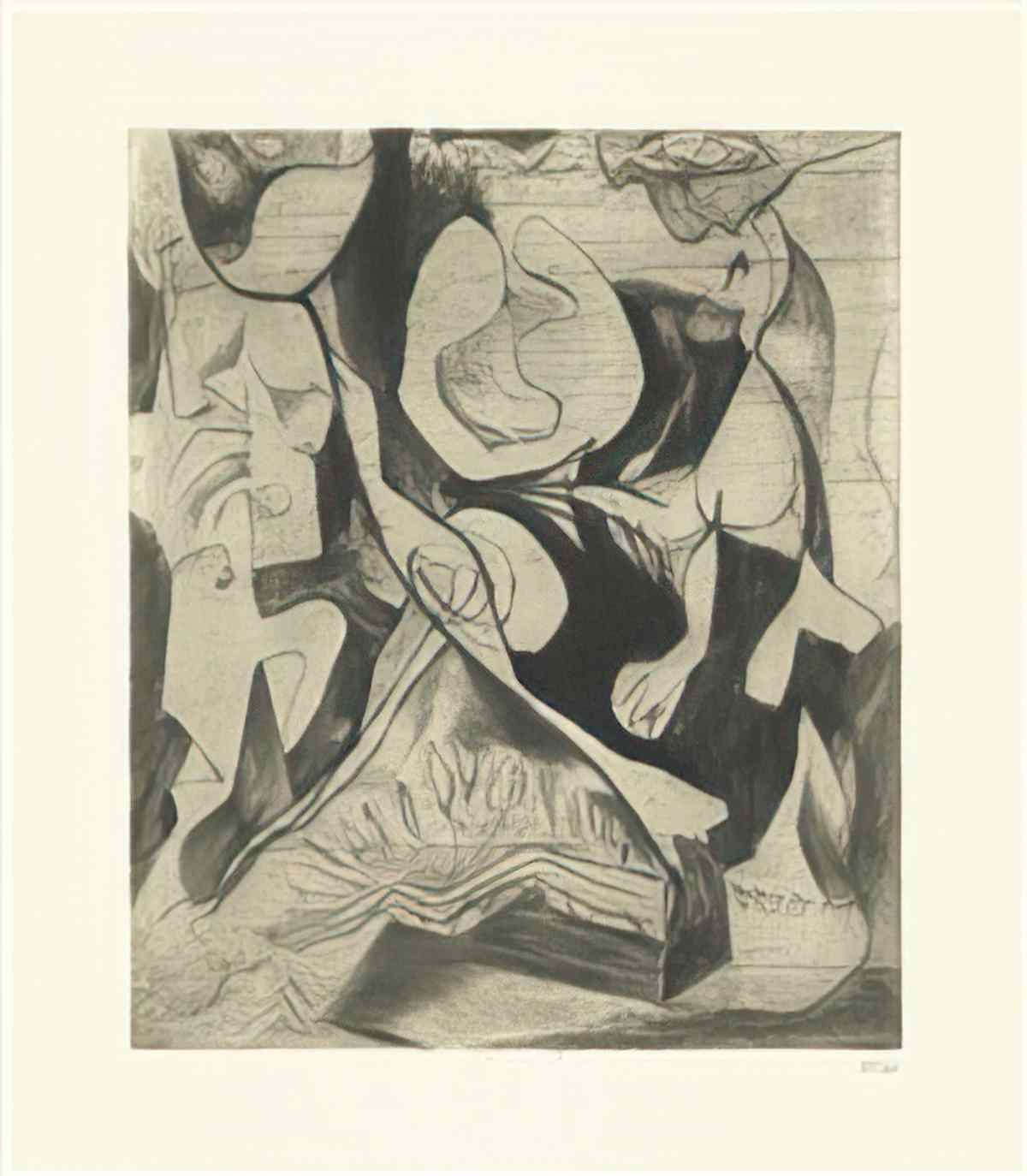 Jackson Pollock untitled p142 Art A4 Photo Print